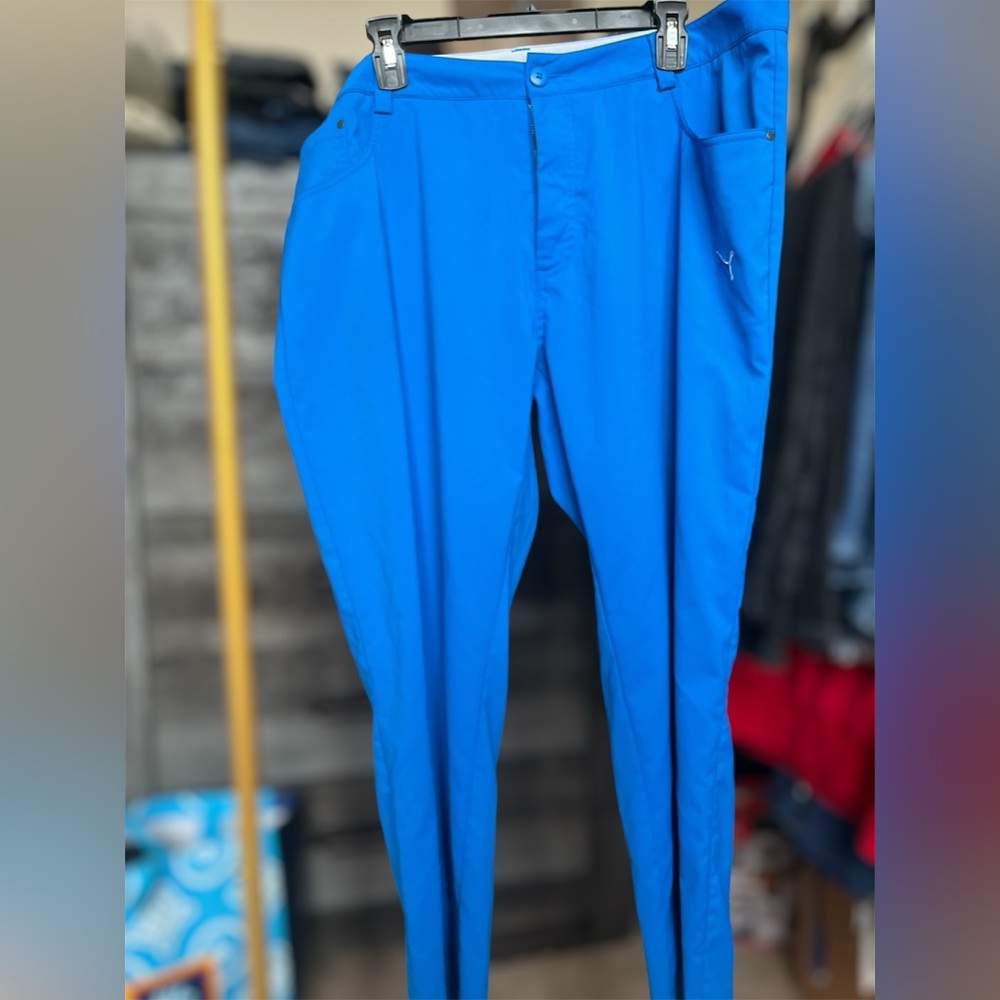 Puma Mens Blue Pants Size 40/32